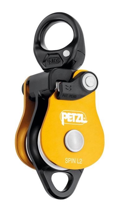 Petzl - SPIN L2 - Poulie double haut rendement p. syst. de mouflage - n°1 - SPIN L2 - EAN 3342540834934 - Bugnard.ch
