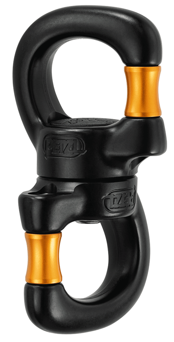Petzl - Emerillon avec ouvertures - n°1 - SWIVEL OPEN - EAN 3342540100367 - Bugnard.ch