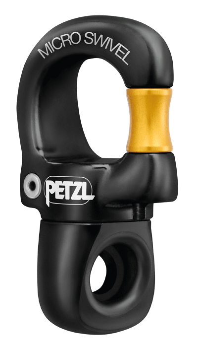 Petzl - Emerillon avec grande ouverture - n°1 - MICRO SWIVEL - EAN 3342540103733 - Bugnard.ch
