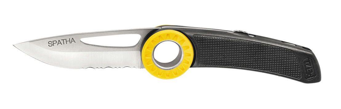 Petzl - SPATHA - Couteau pliant à attacher au mousqueton - n°1 - SPATHA - EAN 3342540097391 - Bugnard.ch