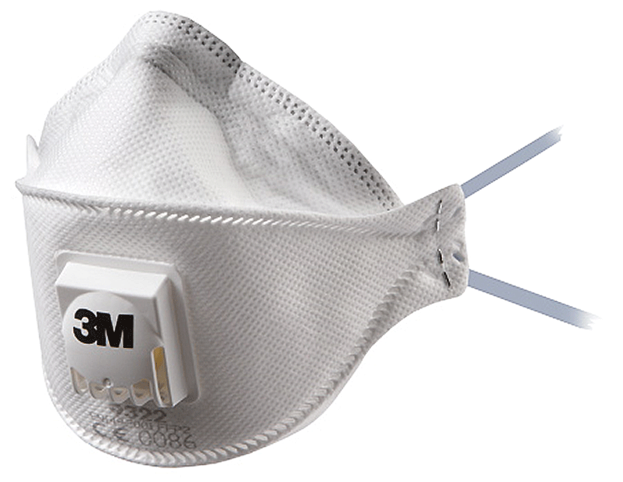 3M - 9322+ - Masques anti-poussière - n°2 - 9322+ - EAN 7610622417198 - Bugnard.ch