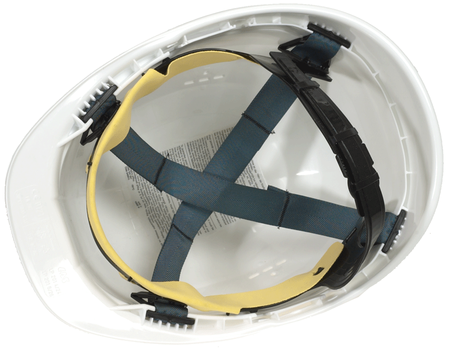 Lockweiler - Casque de protection - blanc - n°2 - SATURNO S 14 - EAN 4009292911007 - Bugnard.ch