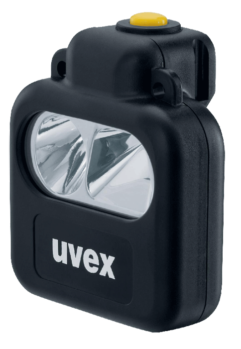 Uvex - pheos Lights - Lampe frontale LED pour casque UVEX pheos - n°1 - pheos Lights - EAN 4031101605333 - Bugnard.ch
