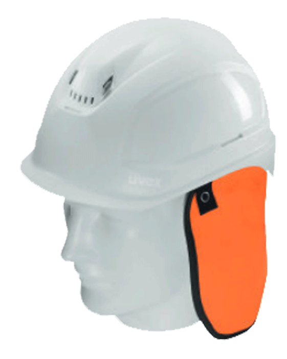 Uvex - Protège-nuque - orange - n°1 - EAN 4031101633053 - Bugnard.ch