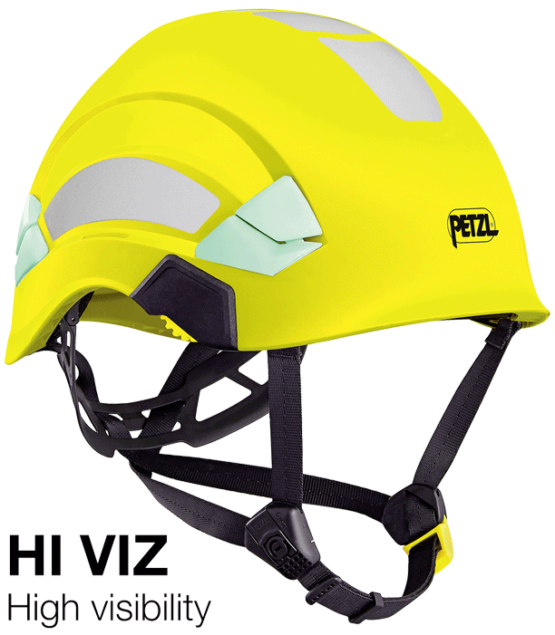 Petzl - Casque de protection pour sol et hauteur - jaune - Hi-Viz - n°1 - VERTEX HI-VIZ - EAN 3342540827394 - Bugnard.ch