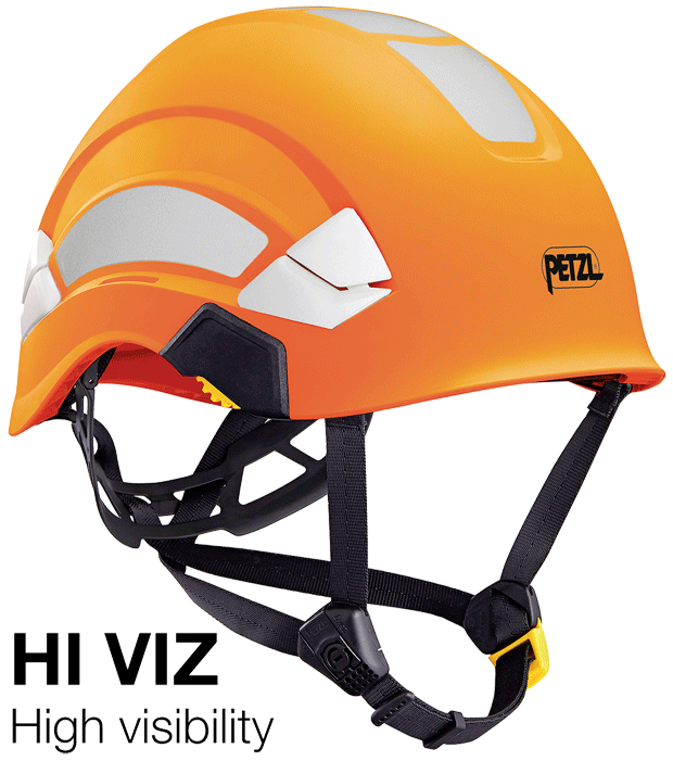 Petzl - VERTEX HI-VIZ - Casque de protection pour sol et hauteur - orange - Hi-Viz - n°1 - VERTEX HI-VIZ - EAN 3342540827400 - Bugnard.ch