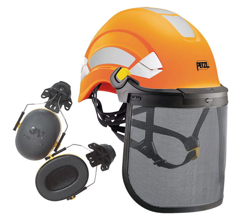 Set Bugnard - Set de protection - travaux forestier et sur poteau - orange - Hi-Viz - n°1 - Bugnard.ch