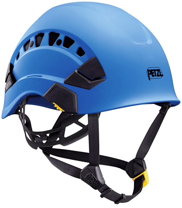 Petzl - VERTEX VENT - Casque de protection pour sol et hauteur - bleu- ventilé - n°1 - VERTEX VENT - EAN 3342540827370 - Bugnard.ch