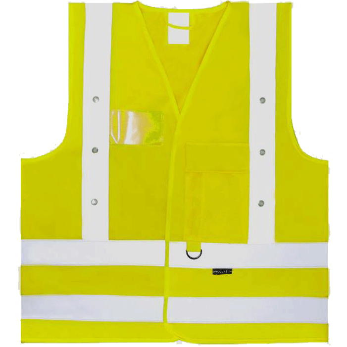 PROLUTECH - K-Safe - Gilet de sécurité - Hi-Vis jaune - avec LED - n°1 - K-Safe - Bugnard.ch