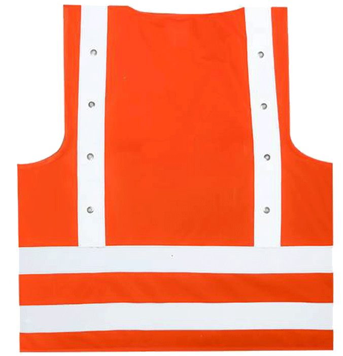 PROLUTECH - K-Safe - Gilet de sécurité - Hi-Vis orange - avec LED - n°2 - K-Safe - Bugnard.ch