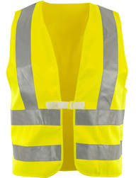 ASATEX - Gilet de sécurité - jaune - EN 20471 classe 2
