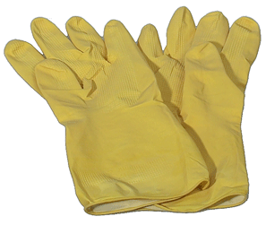 Gants de protection contre l'amiante