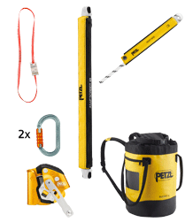 Petzl - ASAP LOCK VERTICAL LIFELINE - Absturzsicherungs-Set zur vertikalen Absicherung