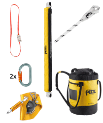 Petzl - ASAP VERTICAL LIFELINE - Absturzsicherungs-Set zur vertikalen Absicherung