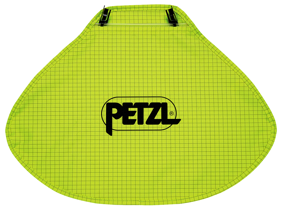 Nackenschutz für die Helme VERTEX und STRATO gelb Petzl