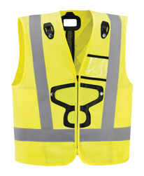 Petzl - NEWTON HI-VIZ - HI-VIZ Jacke für NEWTON Auffanggurt