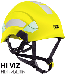 Petzl - VERTEX HI-VIZ - Casque de protection pour sol et hauteur - jaune - Hi-Viz