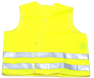 Triopan - Gilet de sécurité en toile polyester - Hi-Vis jaune