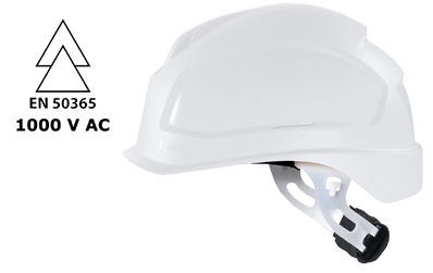 Uvex - pheos E-S-WR - Casque de protection pour électricien - avec réglage rotatif