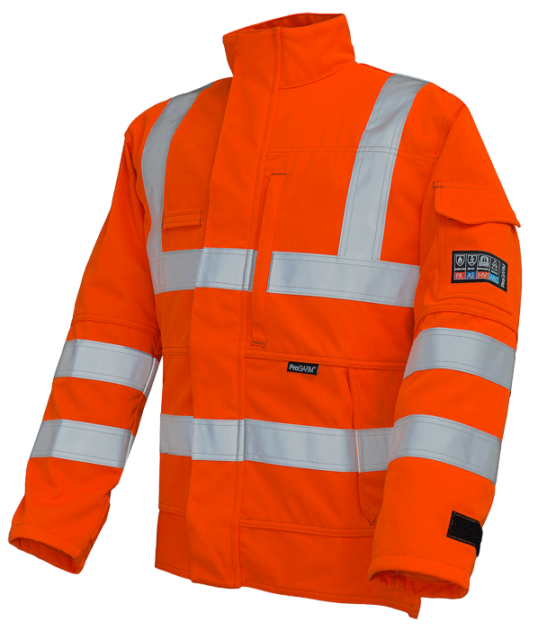 ProGARM - 4608-HVO - Veste de travail Arc Flash - Hi-Viz - n°1 - 4608-HVO - Bugnard.ch