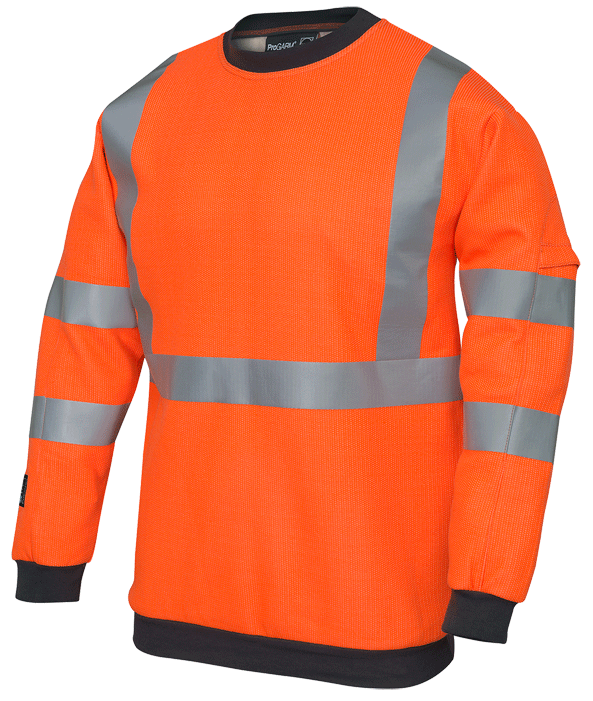 ProGARM - 5648-HVO - Sweatshirt Arc Flash - Hi-Viz - n°1 - 5648-HVO - Bugnard.ch