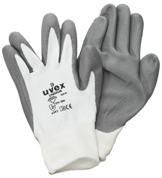 Uvex - Gants de travail en Dyneema et polyuréthane - n°1 - Unidur 6641 - Bugnard.ch