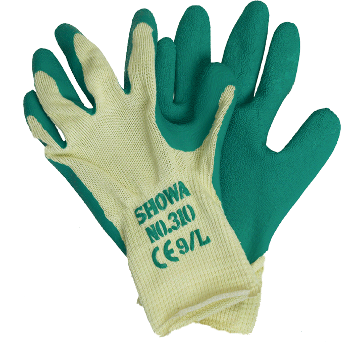 Showa - 310 - Gants de travail en coton et latex - n°1 - 310 - Bugnard.ch