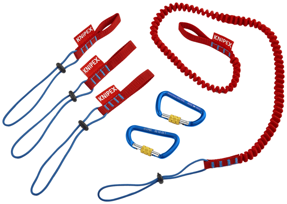 Pince universelle d'électricien - 6 fonctions - 1000 V - Tethered - Knipex  13 96 T 