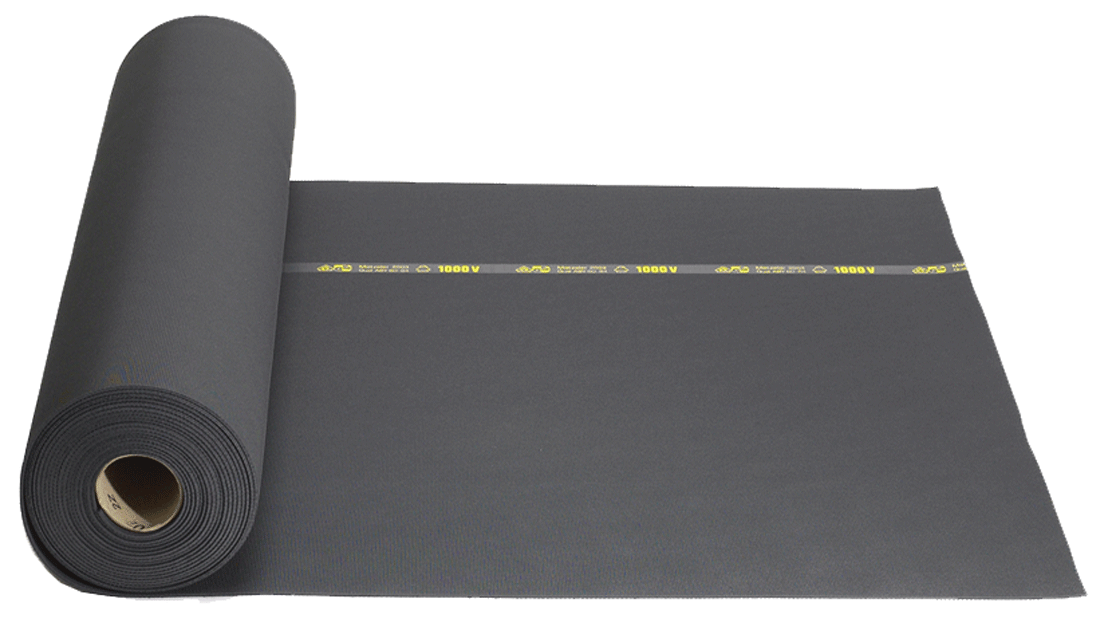 Cooper Standard - Tapis isolant en caoutchouc - strié - n°1 - Bugnard.ch