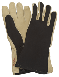 Dehn - APG - Gants de protection en cuir de vachette et Kevlar
