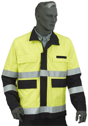 Hälg Textil - Galleria 10081-1 - Veste de travail en tissu high-tech - ignifuge - Arc Flash