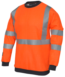 ProGARM - 5648-HVO - Sweatshirt Arc Flash - Hi-Viz