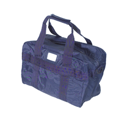 Sac de transport pour équipement personnel - bleu