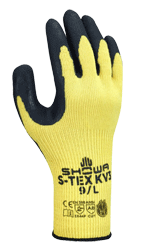Showa - S-TEX KV3 - Gants de travail anti-coupures - niveau de sécurité supérieur