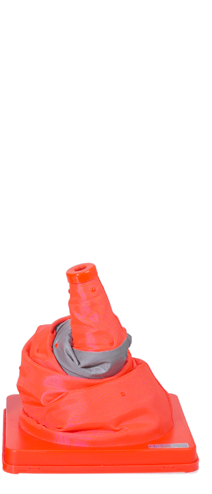 Cône de signalisation - pliable - n°7 - Bugnard.ch