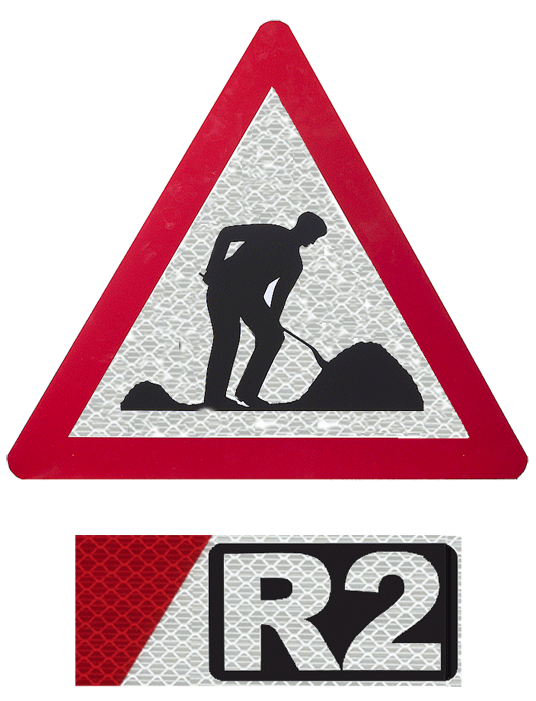 Signal de danger "Chantier" - R2 - n°1 - EAN 7610929076883 - Bugnard.ch