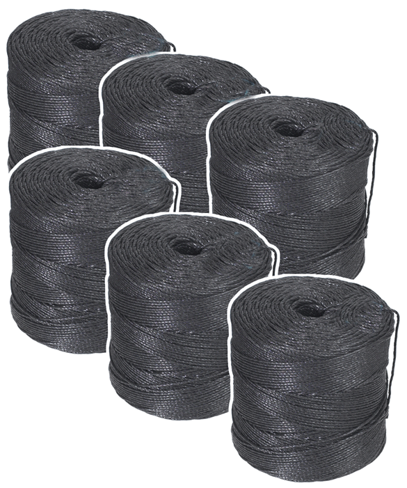 Ficelle en Polypropylène - noire - 6 pièces - n°1 - Bugnard.ch