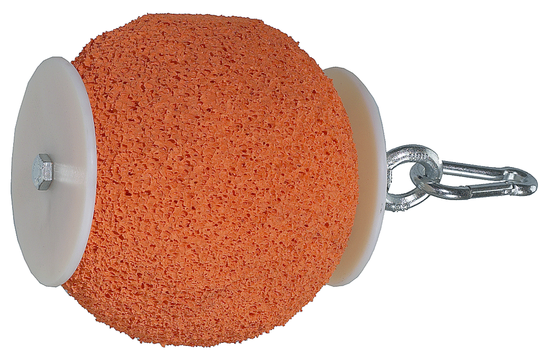 Vetter - Piston-boule en éponge synthétique - orange - n°2 - Bugnard.ch