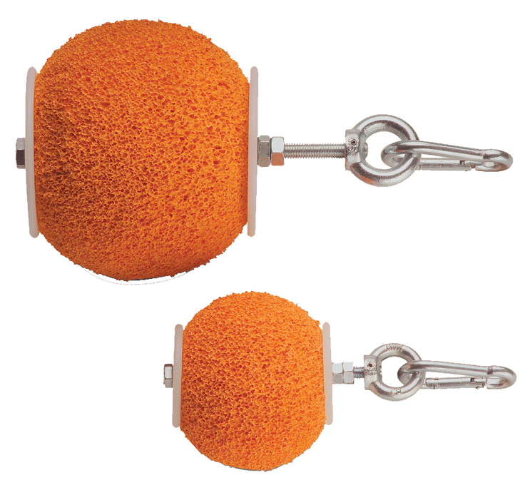 Vetter - Piston-boule en éponge synthétique - orange - n°3 - Bugnard.ch