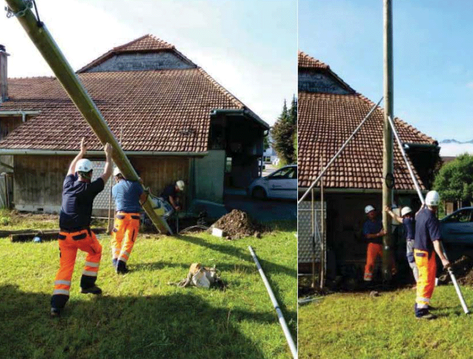Bugnard - Fourche à poteaux avec manchon isolant - n°8 - Bugnard.ch
