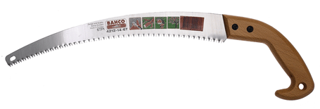 Bahco - Scie à branches, lame arquée 350mm