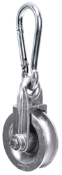 Vetter - Poulie de service en aluminium 115mm