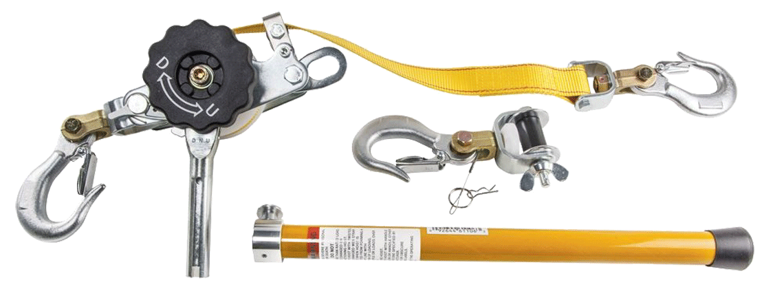 Klein Tools - Dispositif de tirage et de levage par sangle - poignée amovible - n°3 - KN1600PEX - EAN 092644611063 - Bugnard.ch