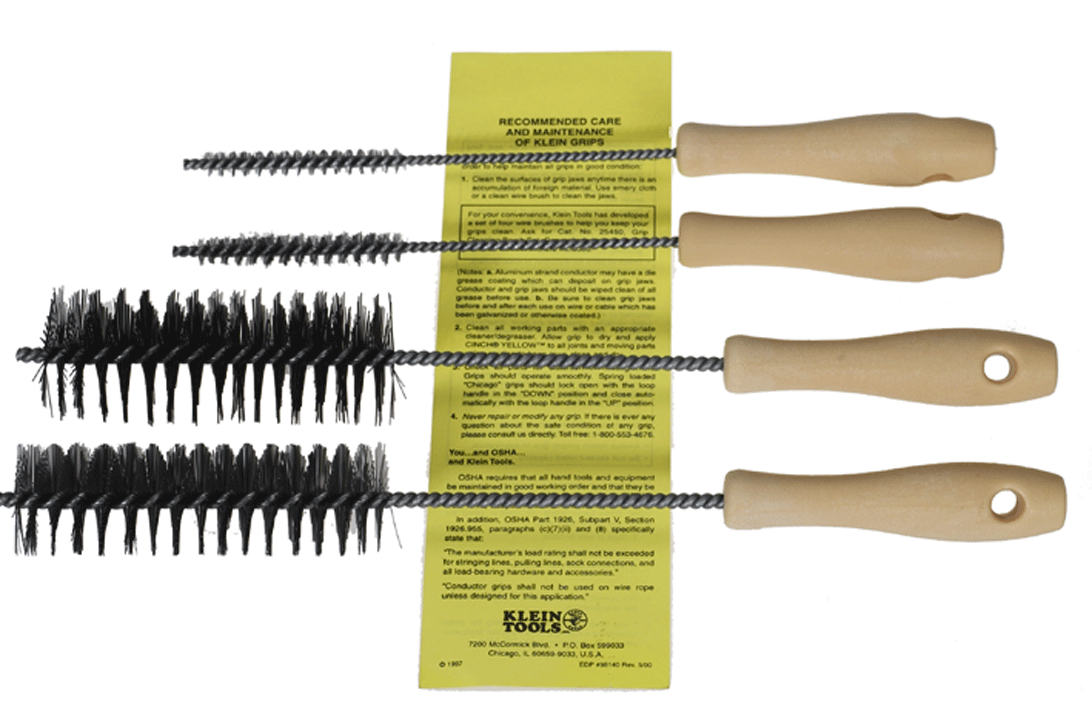Klein Tools - Assortiment de brosses - n°1 - Bugnard.ch