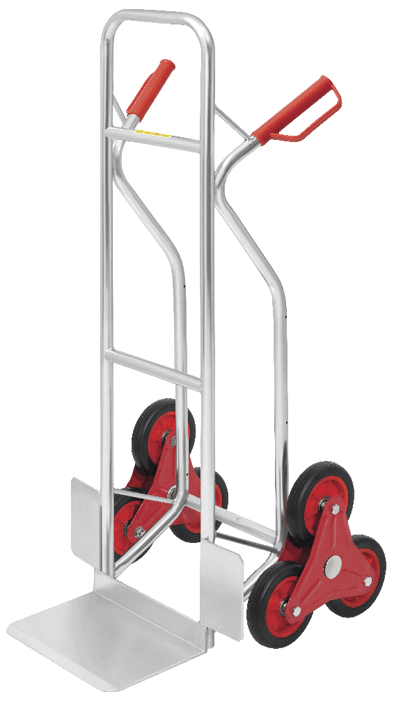 pro-bau-tec - Diable à escaliers, en aluminium, max. 150kg - n°1 - EAN 4039703106661 - Bugnard.ch