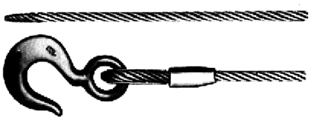 Habegger - Câble d'acier zingué - 8.4 mm