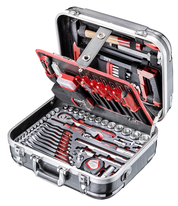 JET - A-179-EXE - Mallette d'outils - 179 pièces - n°1 - A-179-EXE - EAN 7612375531329 - Bugnard.ch