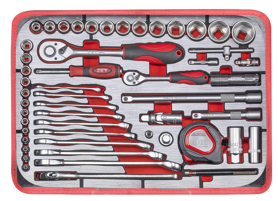 JET - A-179-EXE - Mallette d'outils - 179 pièces - n°4 - A-179-EXE - EAN 7612375531329 - Bugnard.ch