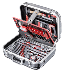 JET - A-179-EXE - Mallette d'outils - 179 pièces