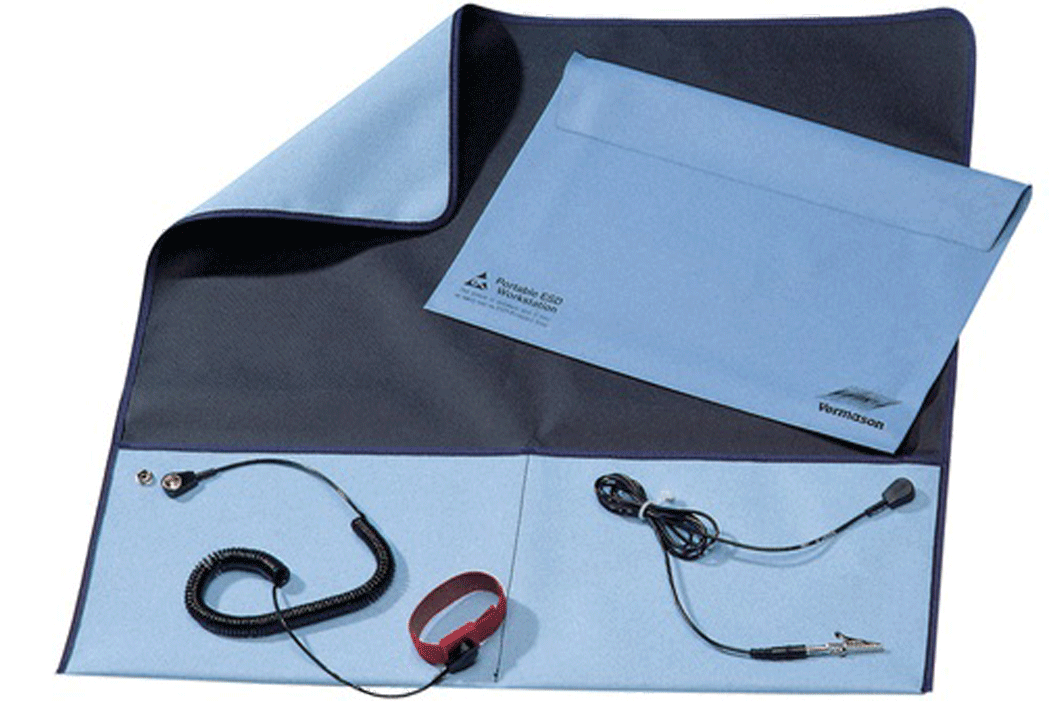 Statech Systems - Kit de service ESD 61x61cm avec pince crocodile - n°1 - Bugnard.ch